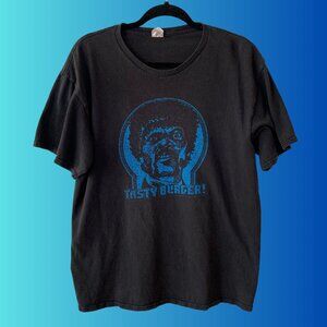 Pulp Fiction Samuel L Jackson Tasty Burger Graphic T-Shirt Men’s XL Tee